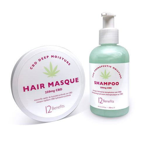 Grapeseed + Marula Oil Duo / Shampoo Masque Set