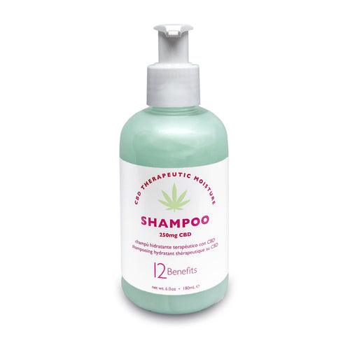 Grapeseed + Marula Oil Shampoo / Therapeutic Moisture with CBD