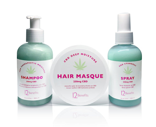 Grapeseed + Marula Oil Trio / Nourishing Haircare Reset